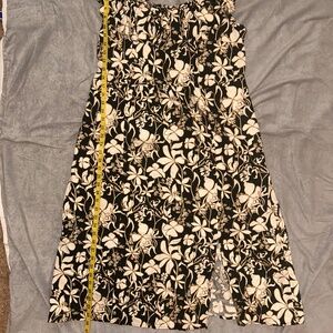 Tiered Maxi Empire Waist Dress